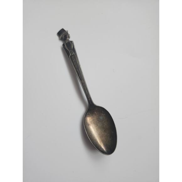 Vintage 1930s Charlie McCarthy Duchess Silverplate Souvenir Spoon Radio Era - Picture 1 of 7